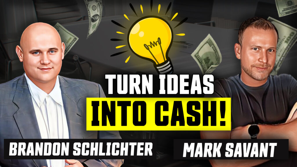 Brandon Schlichter talks about million dollar business ideas with Mark Savant on the After Hours Entrepreneur Podcast.