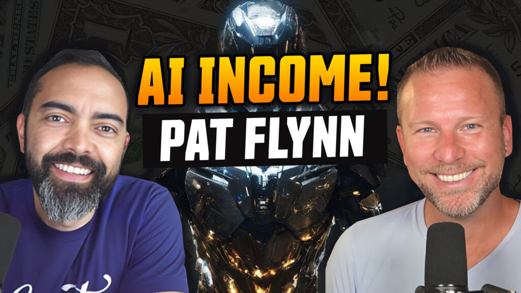 Pat Flynn talks about AI for Smart Passive Income with Mark Savant at the After Hours Entrepreneur Podcast.